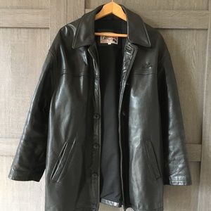 Indian Motorcycle original leather car coat